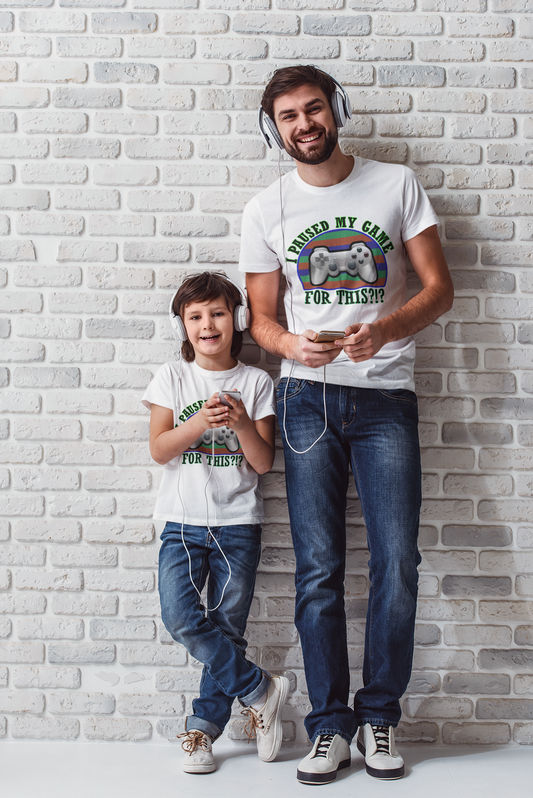 I Paused My Game for This Men's T Shirt Unisex Jersey Short Sleeve Tee Gender Neutral Tee Women's Youth