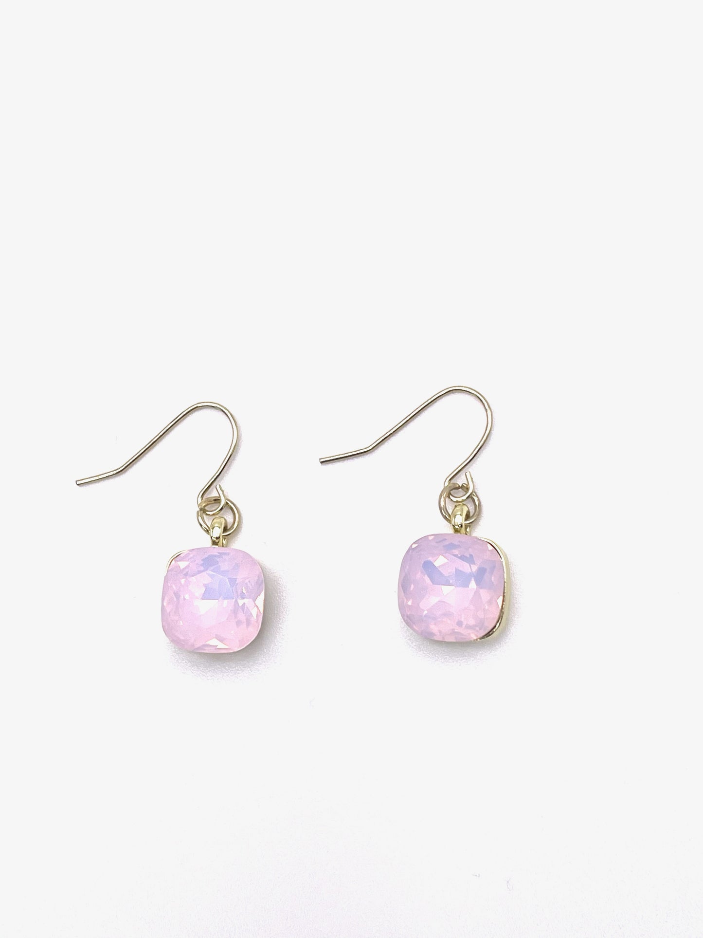 Pastel Pink Drop Earrings