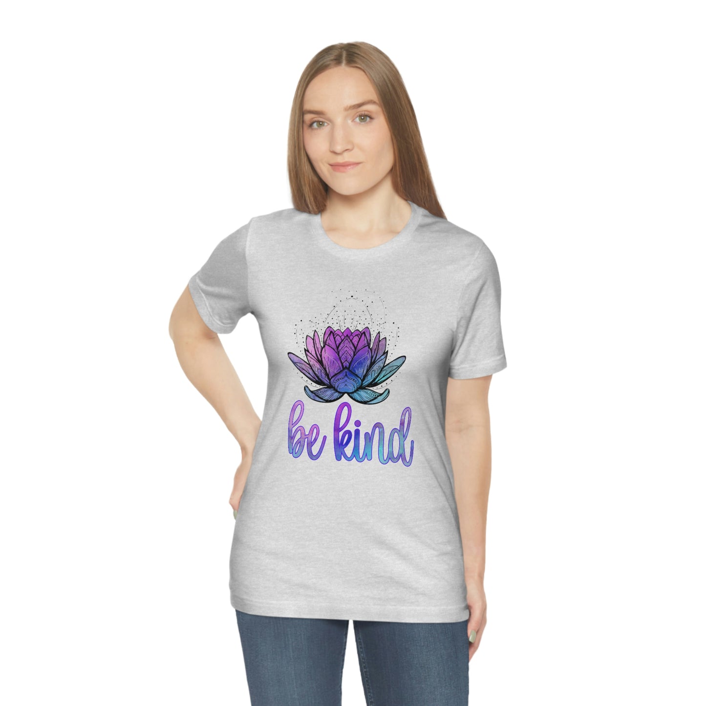 Be Kind Women's Unisex Jersey Short Sleeve Tee Gender Neutral