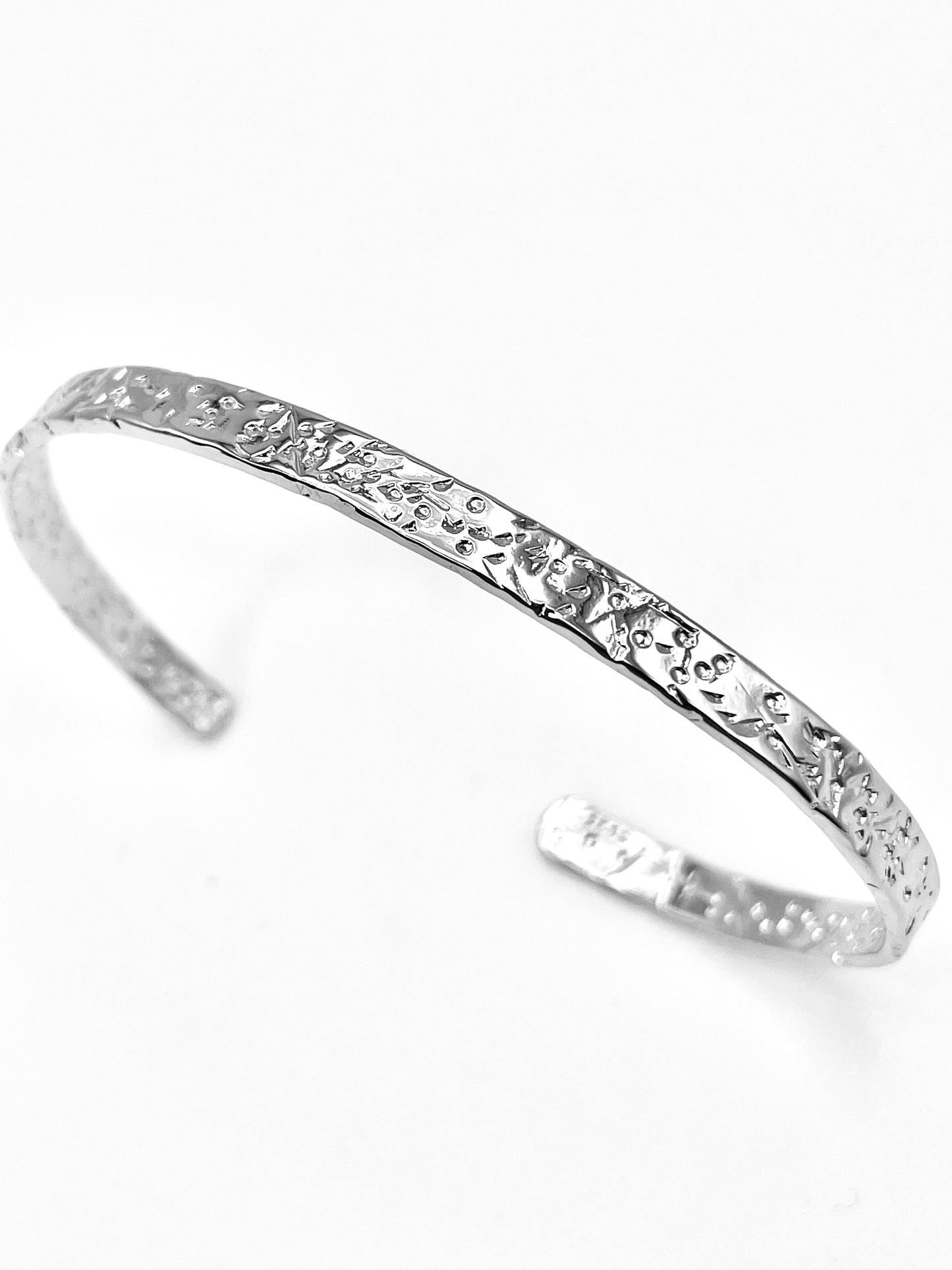 Silver Bangle Bracelet