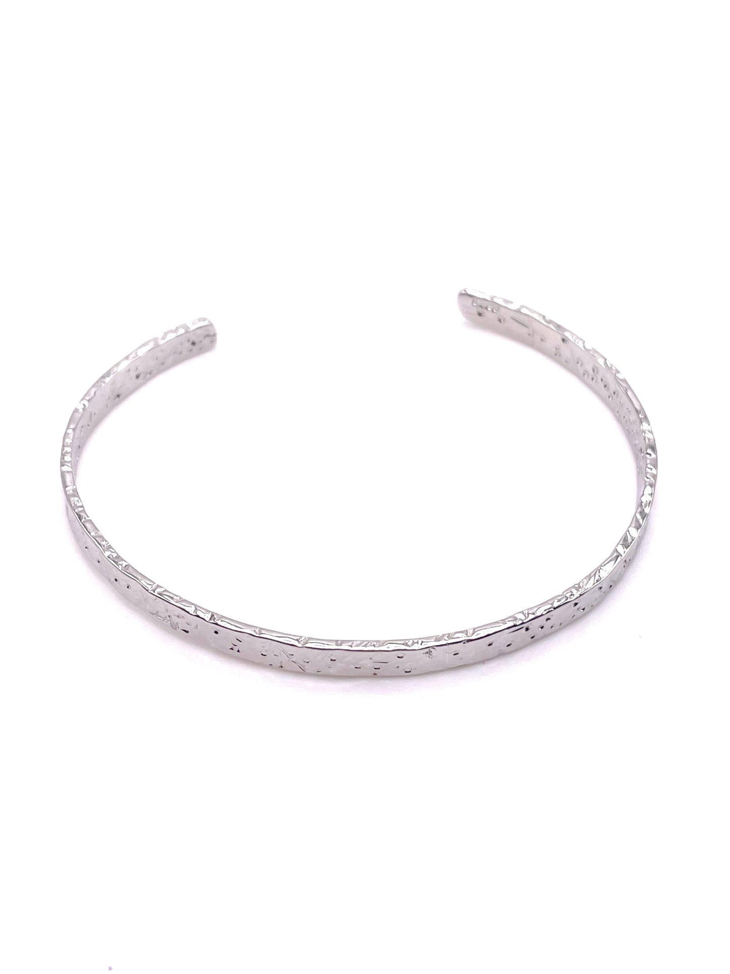 Silver Bangle Bracelet