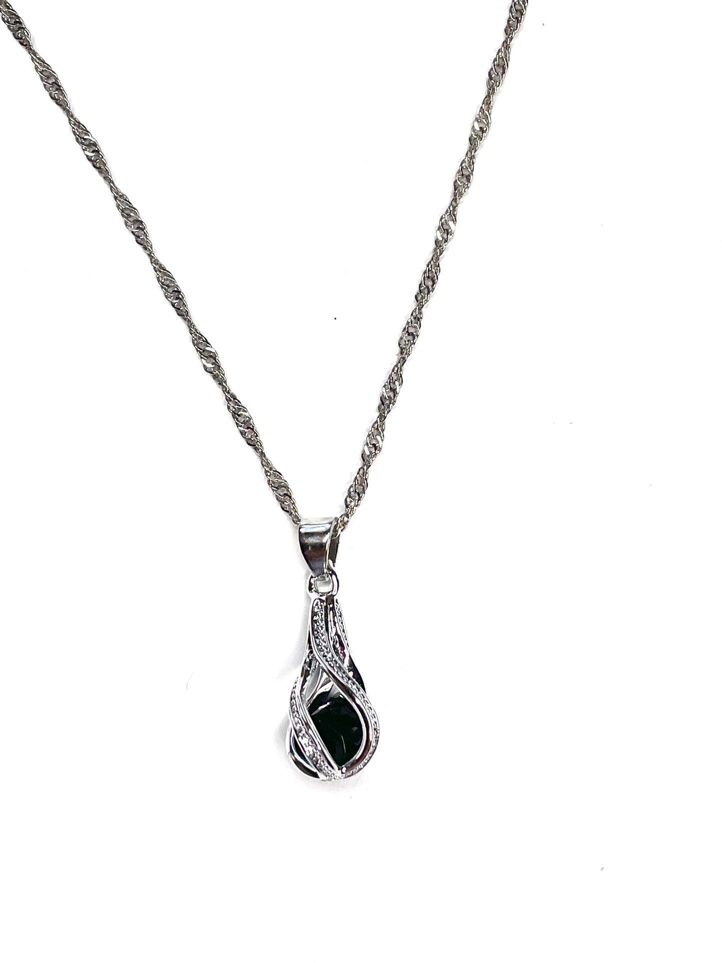 Diamond Gemstone Necklace