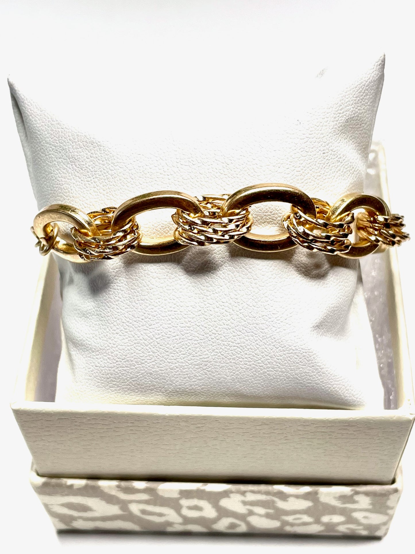 Chunky Chain Bracelet Gold