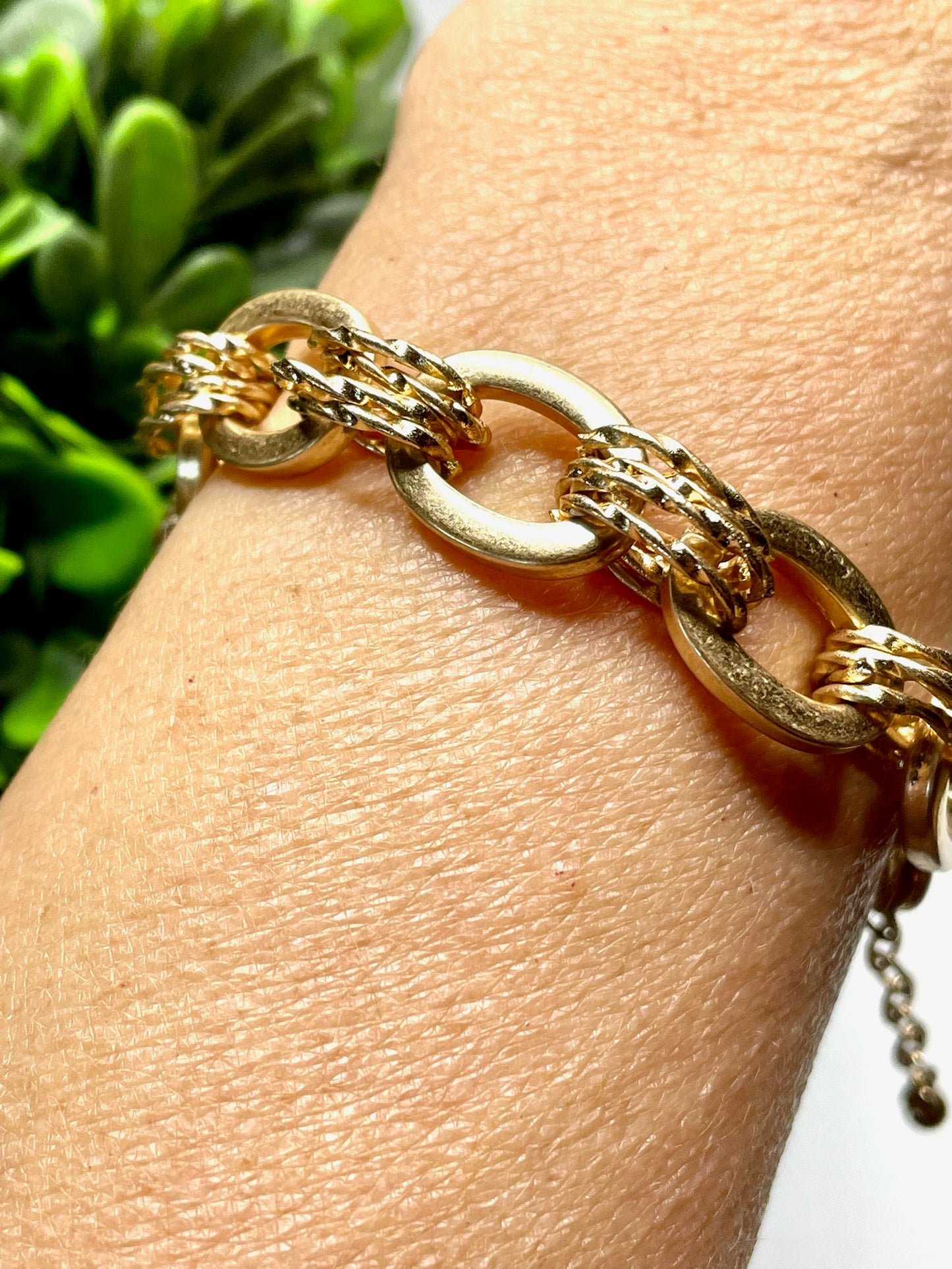 Chunky Chain Bracelet Gold