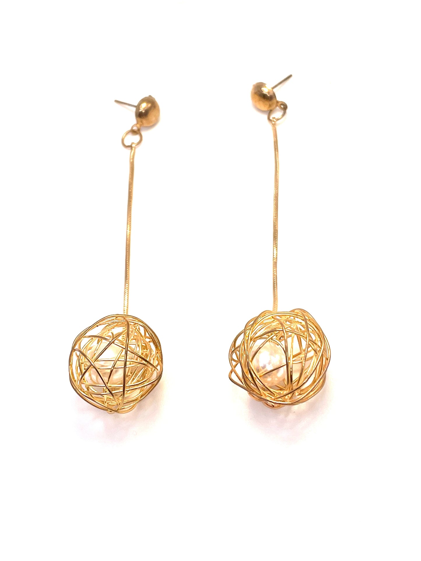 Gold Dangle Earrings