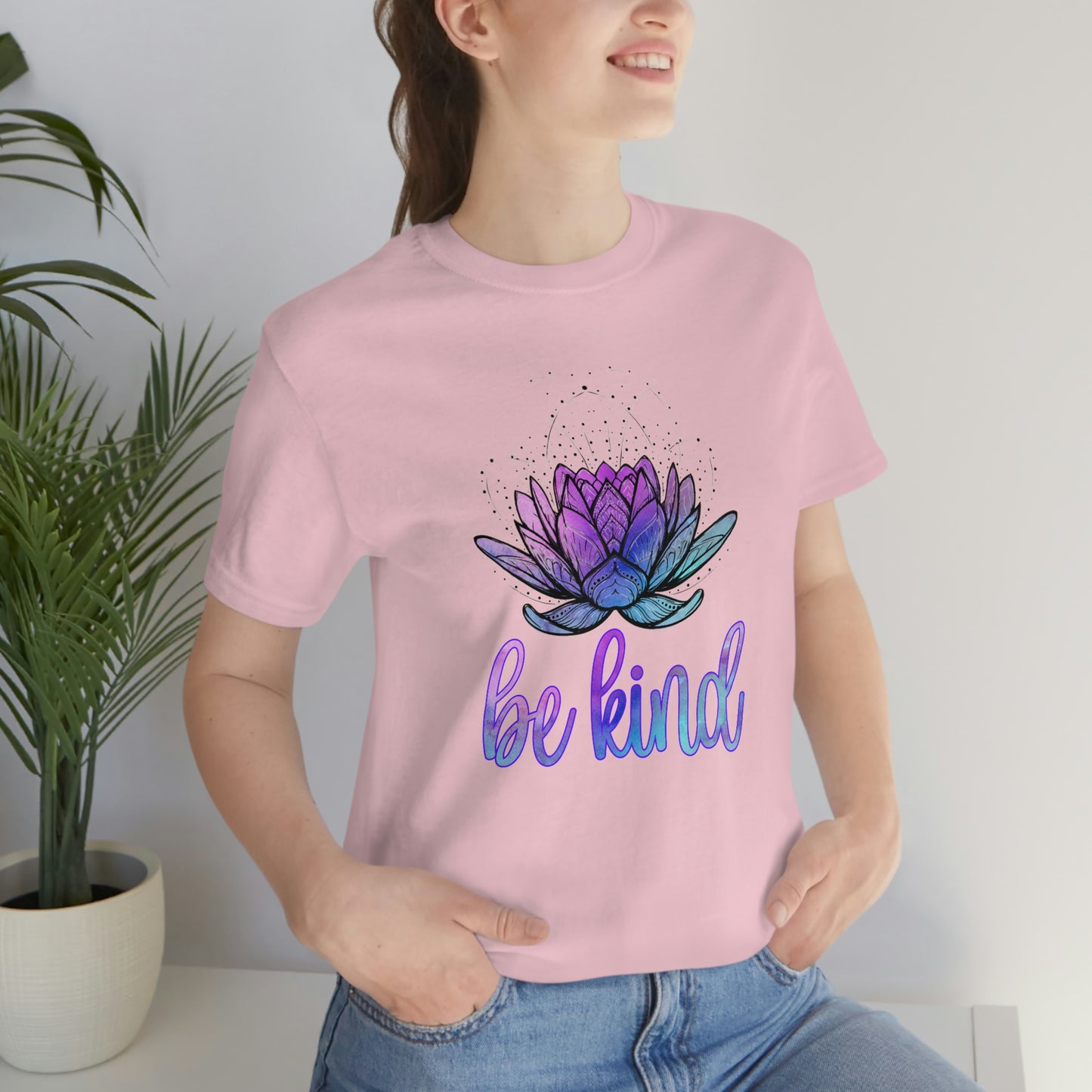 Be Kind Women's Unisex Jersey Short Sleeve Tee Gender Neutral