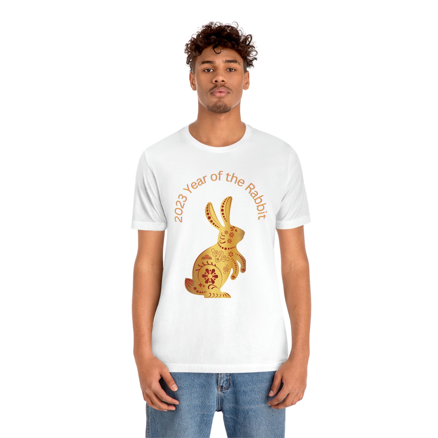 Chinese Lunar New Year 2023 Women's T Shirt Unisex Jersey Short Sleeve Tee Women's Men's Gender Neutral Year of the Rabbit