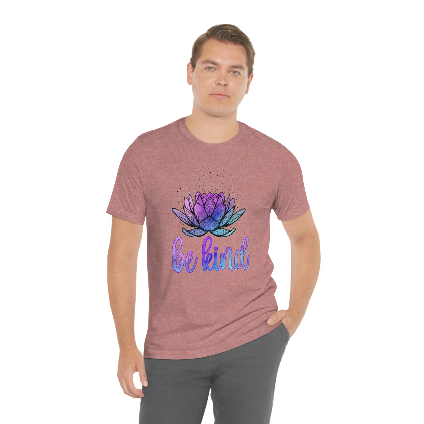 Be Kind Women's Unisex Jersey Short Sleeve Tee Gender Neutral