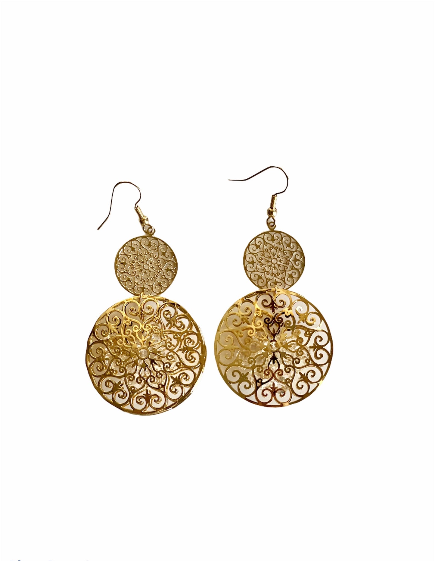 Gold Dangle Earrings