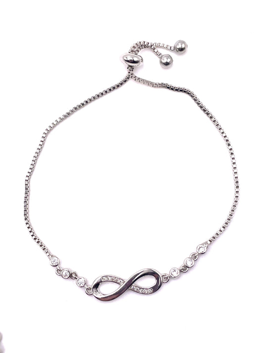 Silver Infinity Bracelet