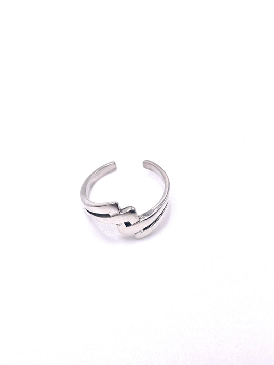 Intertwined Toe Ring